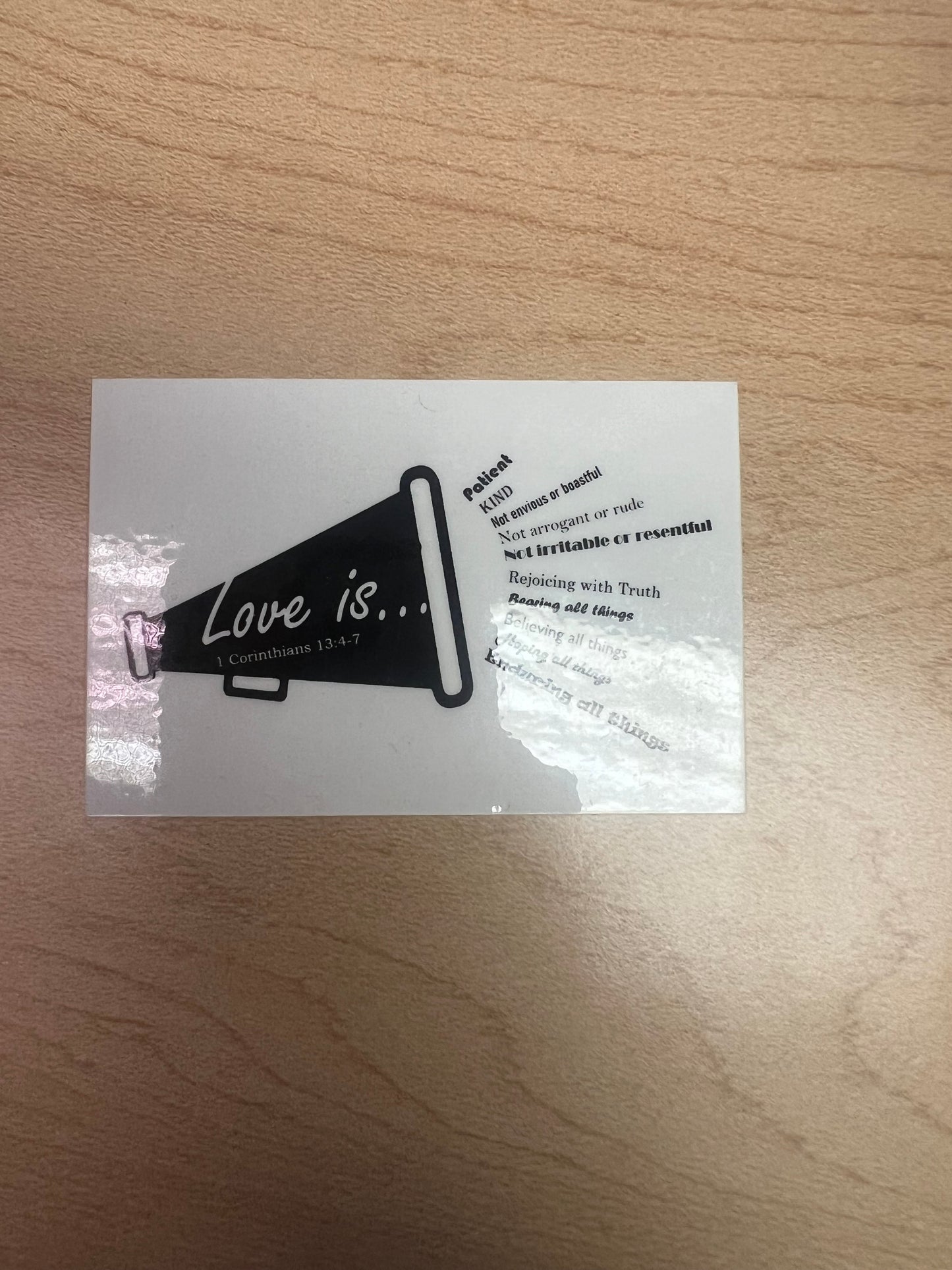 Love is Sticker