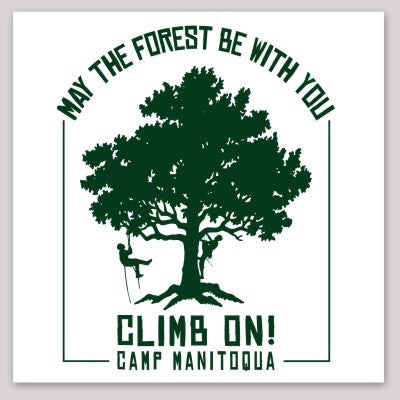 Climb on! Sticker