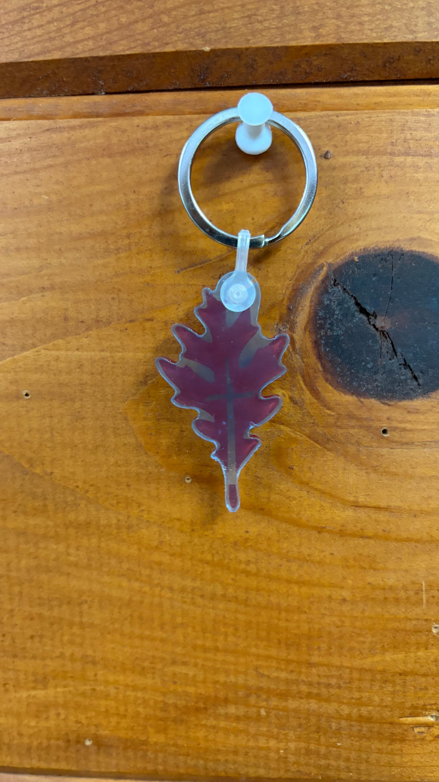 Leaf Keychain