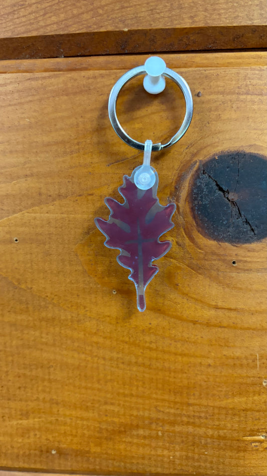 Leaf Keychain