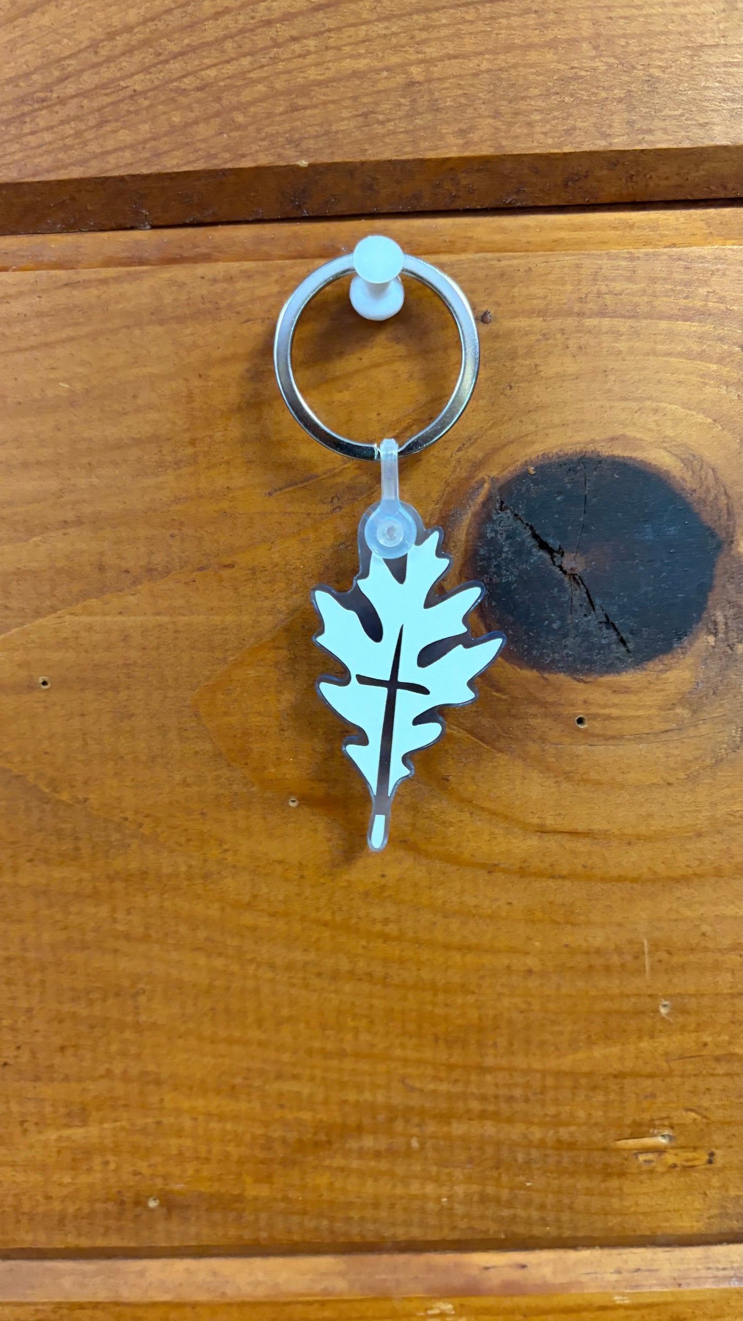 Leaf Keychain