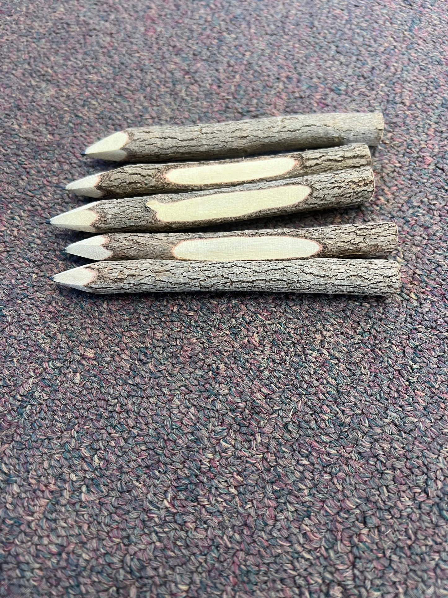 Tree Bark Pencils