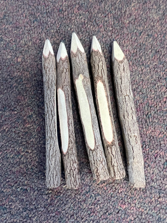Tree Bark Pencils