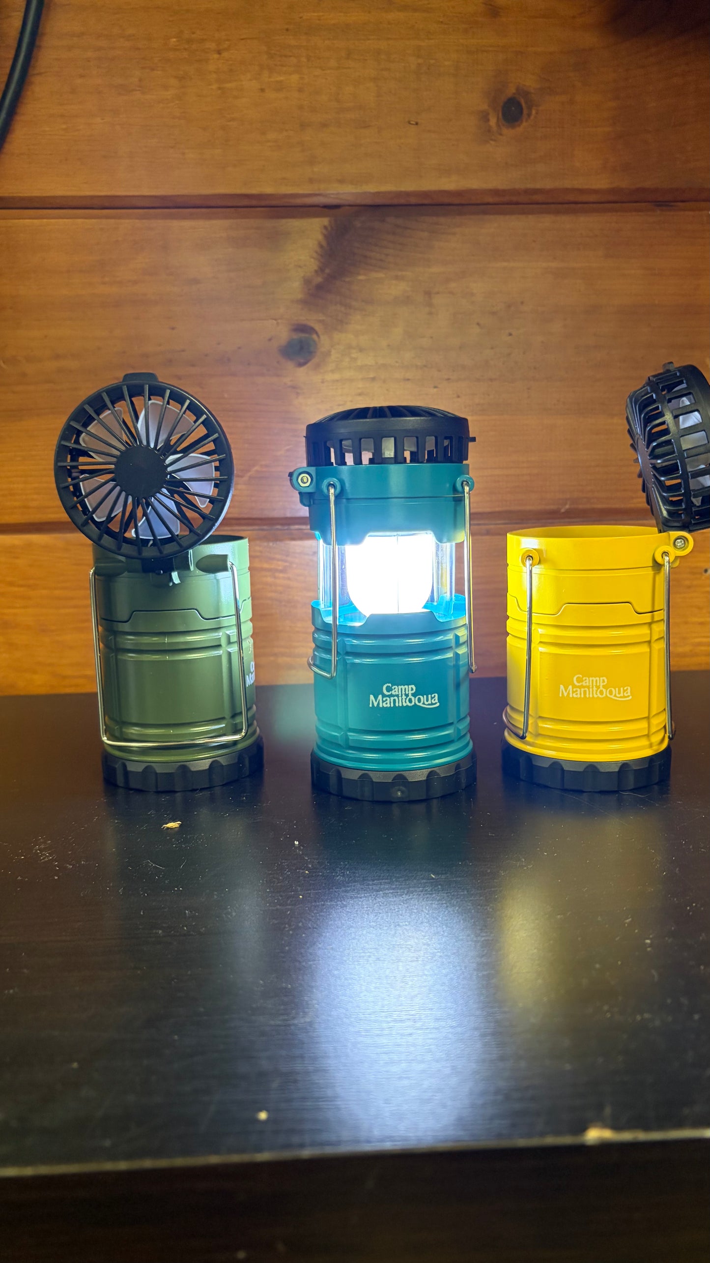 LED Pop-Up Lantern with Fan