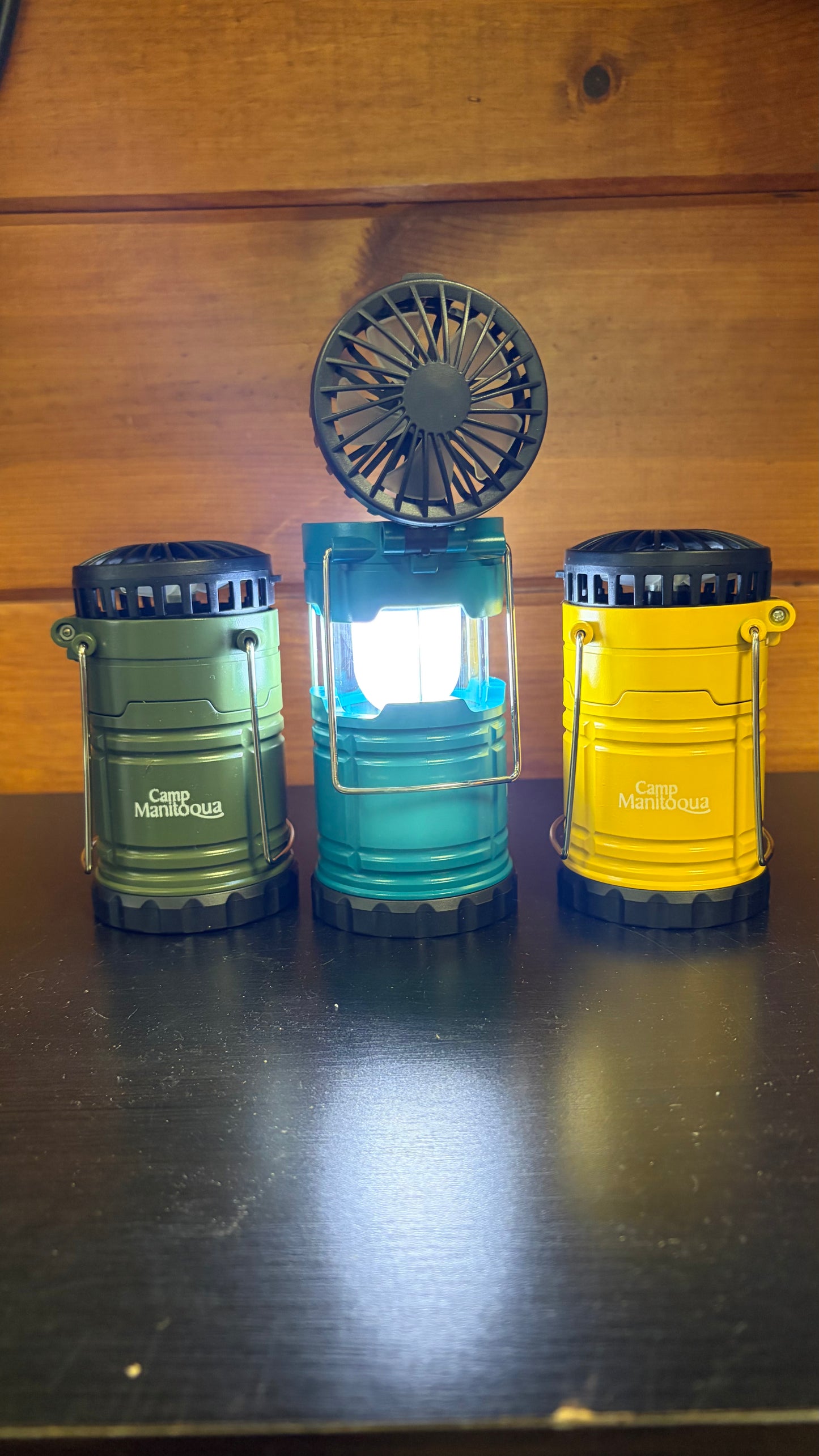 LED Pop-Up Lantern with Fan