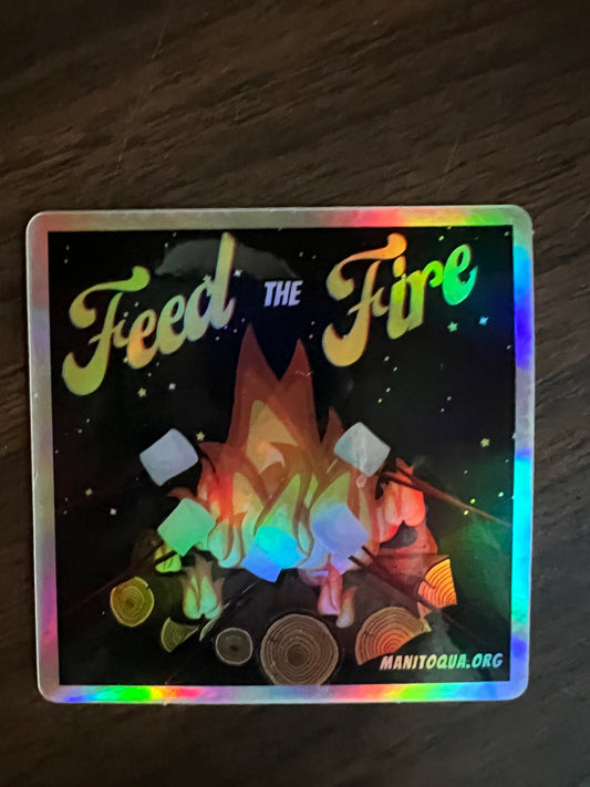 Feed Fire Sticker