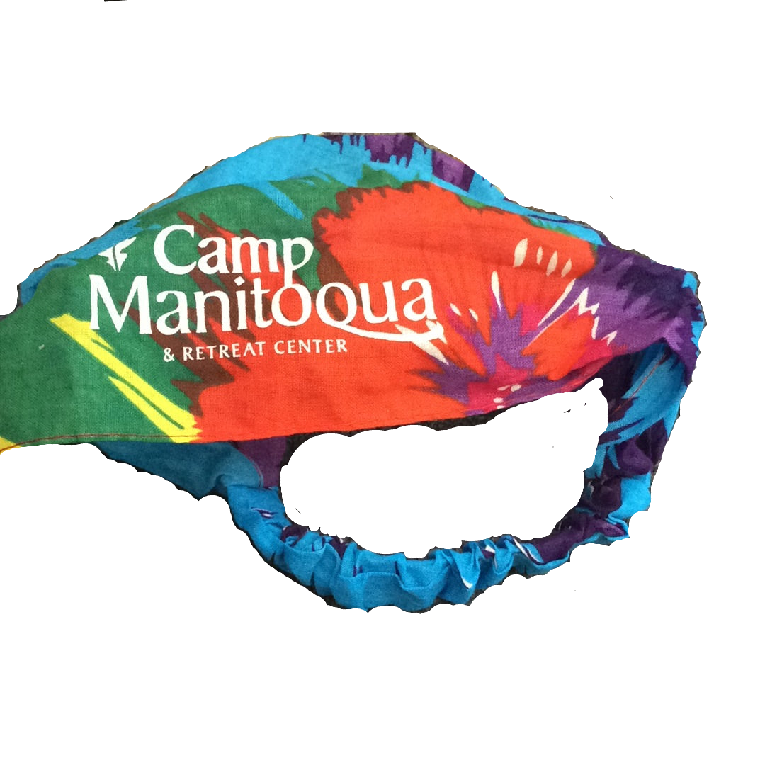 Camp Manitoqua Tie Dye Headband